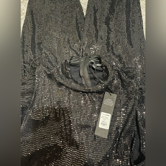 Fashion Nova Sequin Jumpsuit - Picture 4 of 11